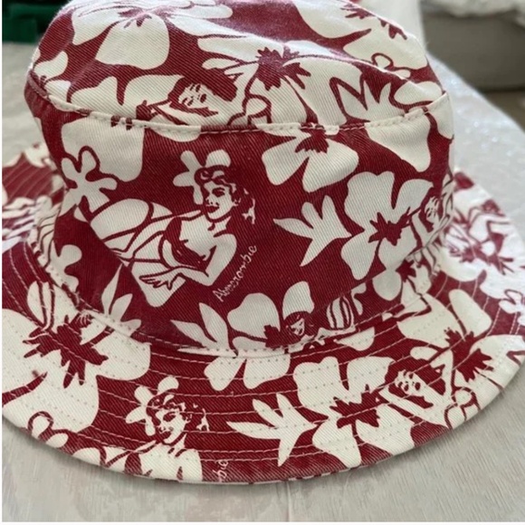 VINTAGE Abercrombie & Fitch bucket hat New Y2K rare - Picture 3 of 8